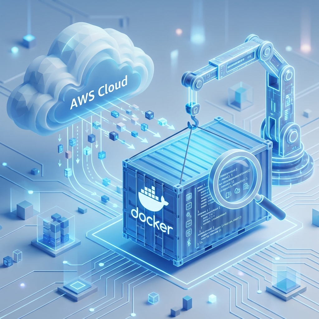 AWS ECR with a Docker image