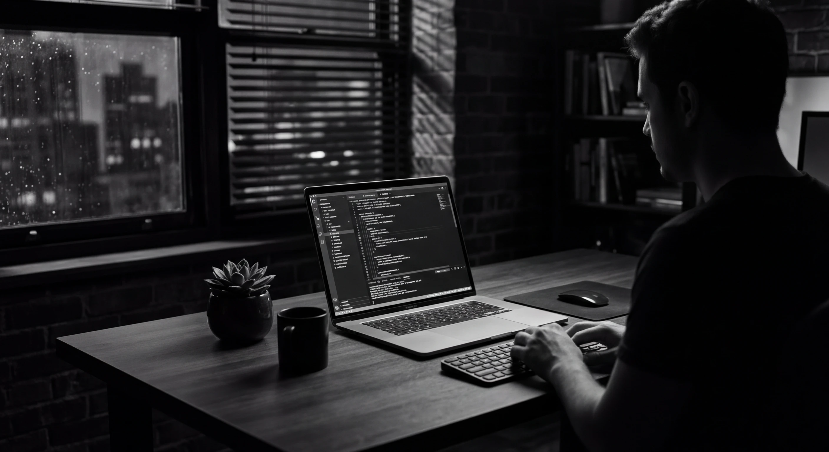 Abstract visualization of folder structure with geometric file organization patterns